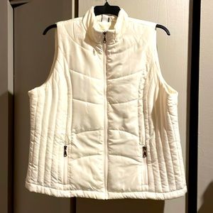 CJ Banks puffer vest sz 1X - $22